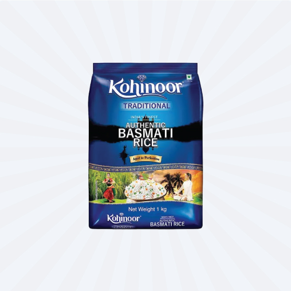 BASMATI RICE (KOHINOOR) 1KG