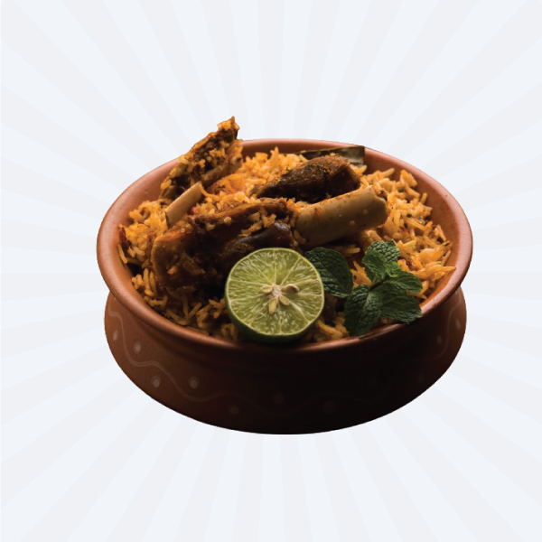 COOKED MUTTON BIRIYANI