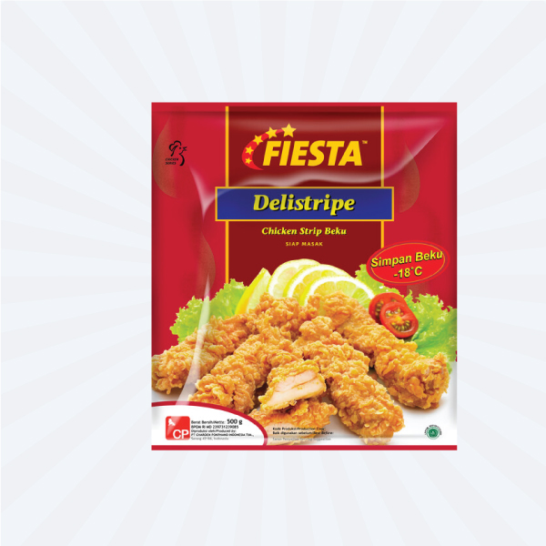 Fiesta Delistripe <Chicken/Ayam- 500gm (Indonesia) 1