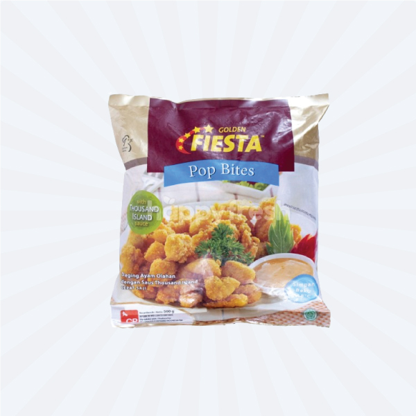 FIESTA POP BITES <CHICKEN/AYAM> 500 GM (INDONESIA) 2