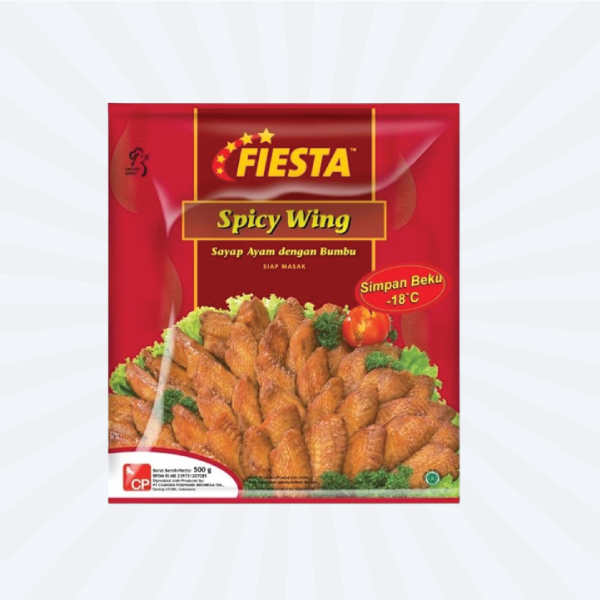 FIESTA SPICY WING <CHICKEN/AYAM> 500 GM (INDONESIA) 2