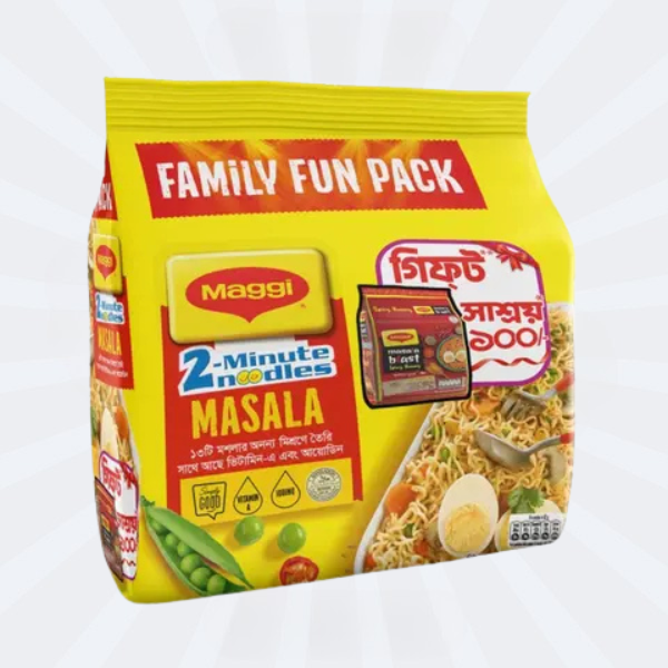 Maggi Noodles BIg Pack (Masala Flavor, 4 in 1)
