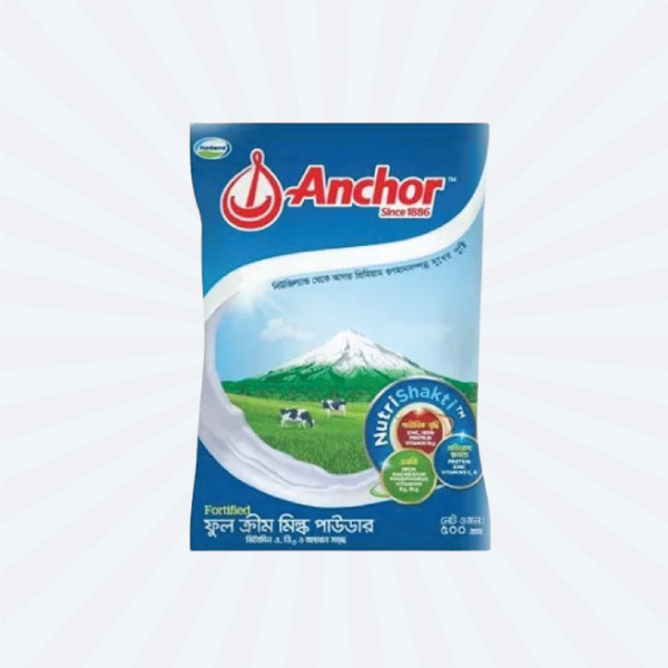 MILK POWDER (FULL CREAM) ANCHOR 500G 1