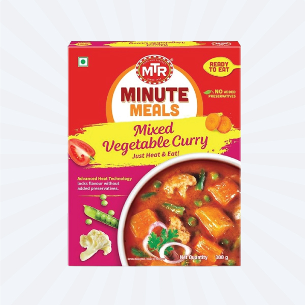 MIXED VEGETABLE CURRY (MTR)