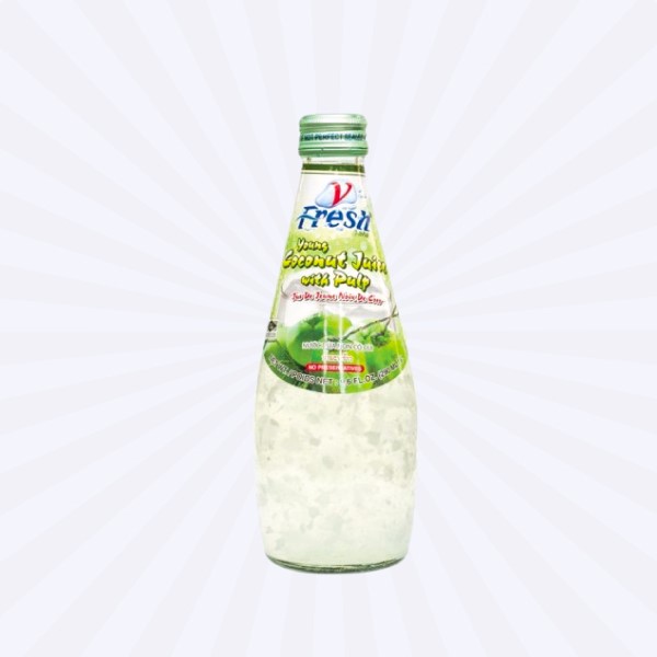 Young Coconut juice with Pulp 290ml / ココナッツジュース(果肉入り)